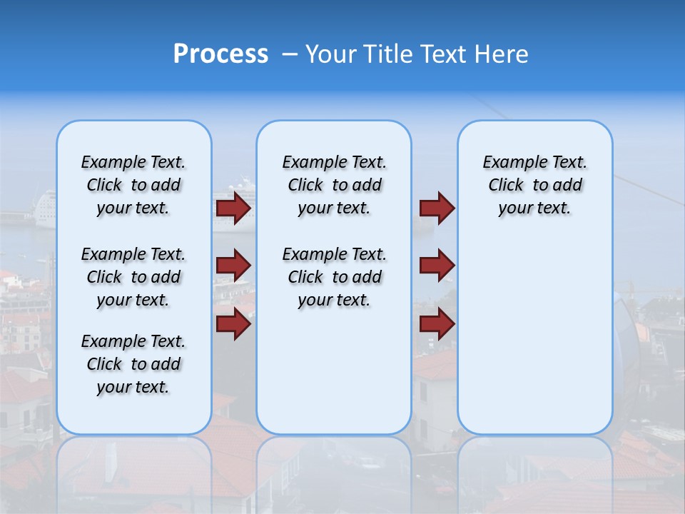 A Cablecar In Funchal / Madeira (Portugal)... PowerPoint Template
