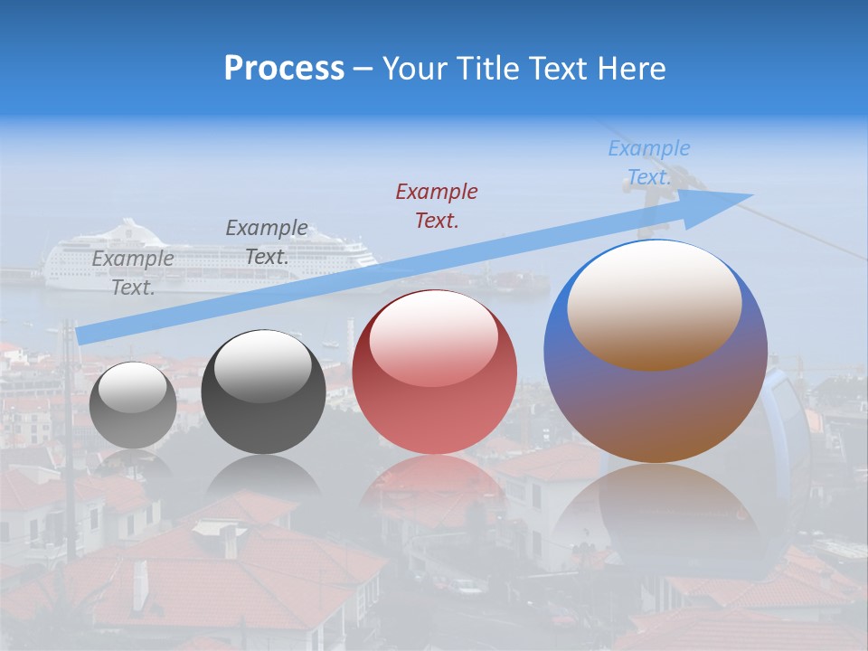 A Cablecar In Funchal / Madeira (Portugal)... PowerPoint Template