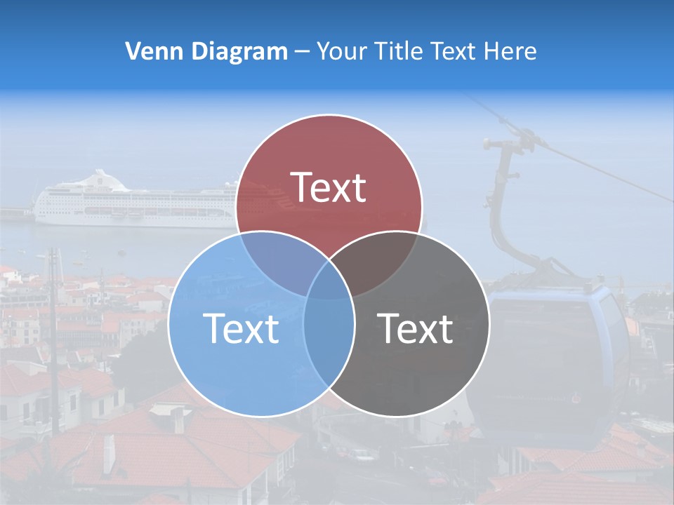 A Cablecar In Funchal / Madeira (Portugal)... PowerPoint Template