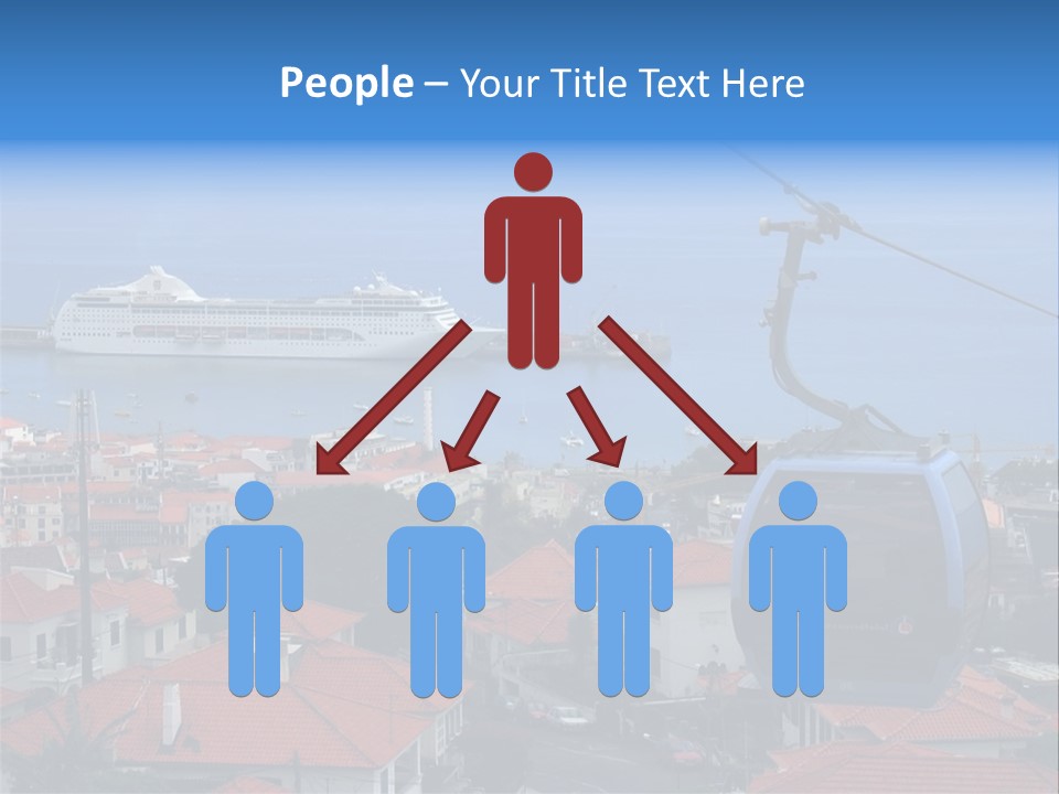 A Cablecar In Funchal / Madeira (Portugal)... PowerPoint Template