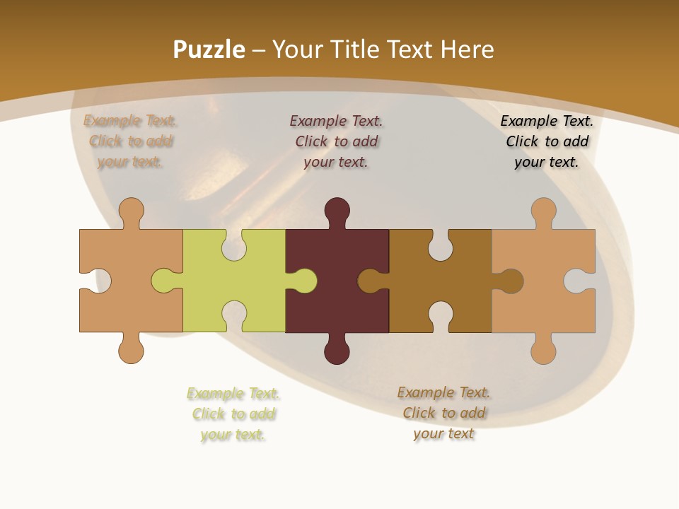 Ringing Bell - Isolated Over White. The Striking Sound Is Definitely Effective For Many Purposes, "Dinner Is Ready" Included! PowerPoint Template