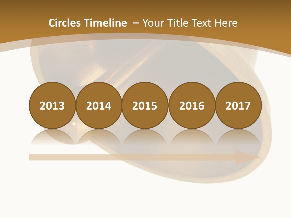 Ringing Bell - Isolated Over White. The Striking Sound Is Definitely Effective For Many Purposes, "Dinner Is Ready" Included! PowerPoint Template