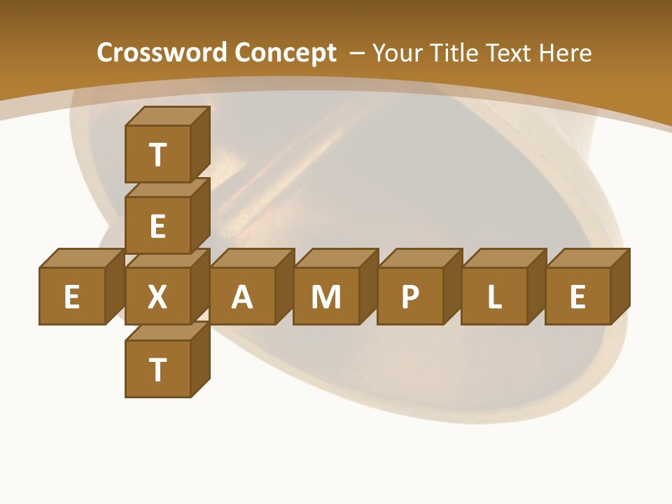 Ringing Bell - Isolated Over White. The Striking Sound Is Definitely Effective For Many Purposes, "Dinner Is Ready" Included! PowerPoint Template