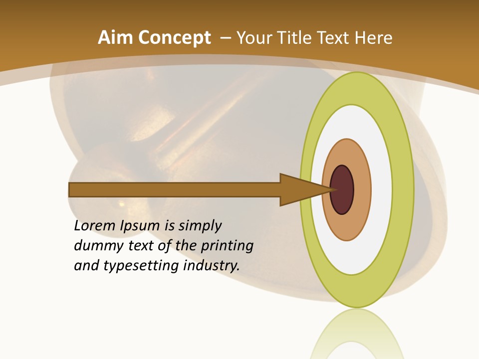 Ringing Bell - Isolated Over White. The Striking Sound Is Definitely Effective For Many Purposes, "Dinner Is Ready" Included! PowerPoint Template