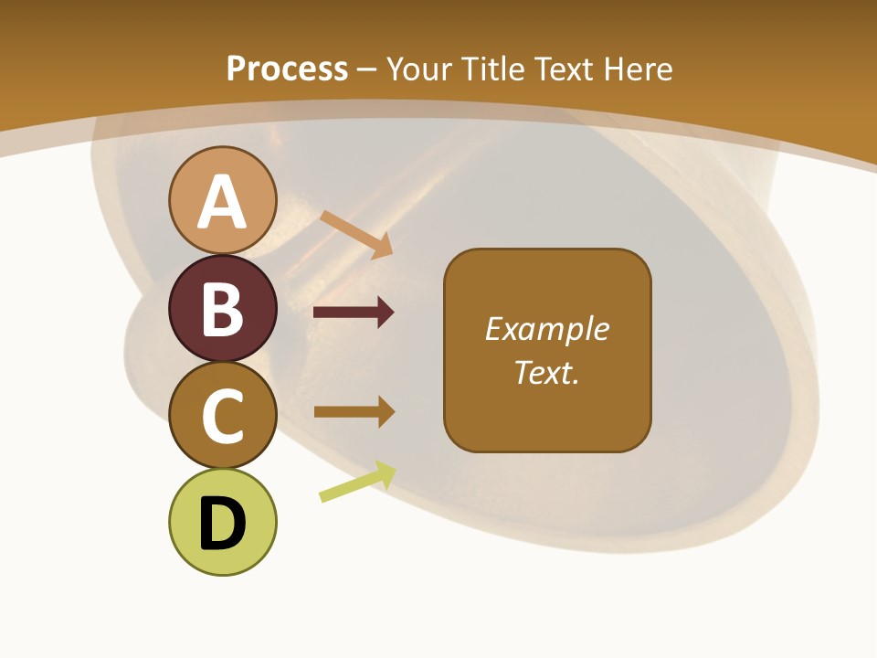 Ringing Bell - Isolated Over White. The Striking Sound Is Definitely Effective For Many Purposes, "Dinner Is Ready" Included! PowerPoint Template