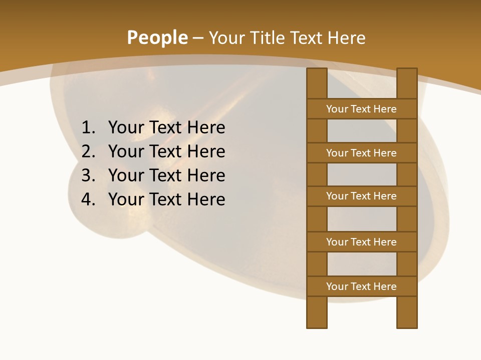 Ringing Bell - Isolated Over White. The Striking Sound Is Definitely Effective For Many Purposes, "Dinner Is Ready" Included! PowerPoint Template