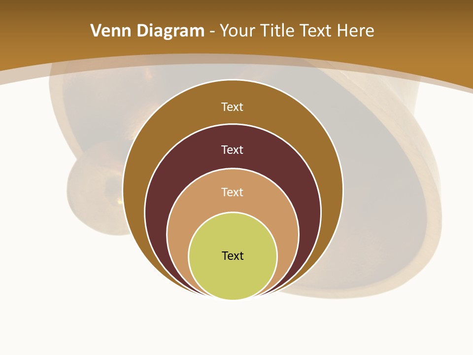 Ringing Bell - Isolated Over White. The Striking Sound Is Definitely Effective For Many Purposes, "Dinner Is Ready" Included! PowerPoint Template