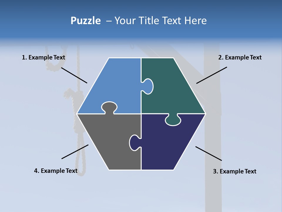 Gallows In Tombstone, Arizona PowerPoint Template