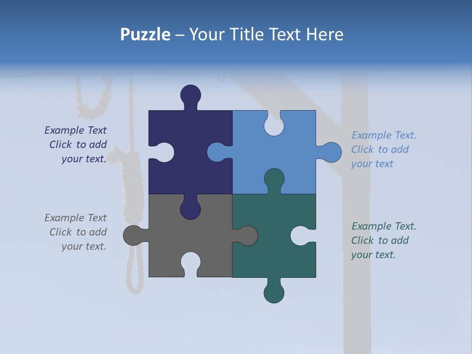 Gallows In Tombstone, Arizona PowerPoint Template