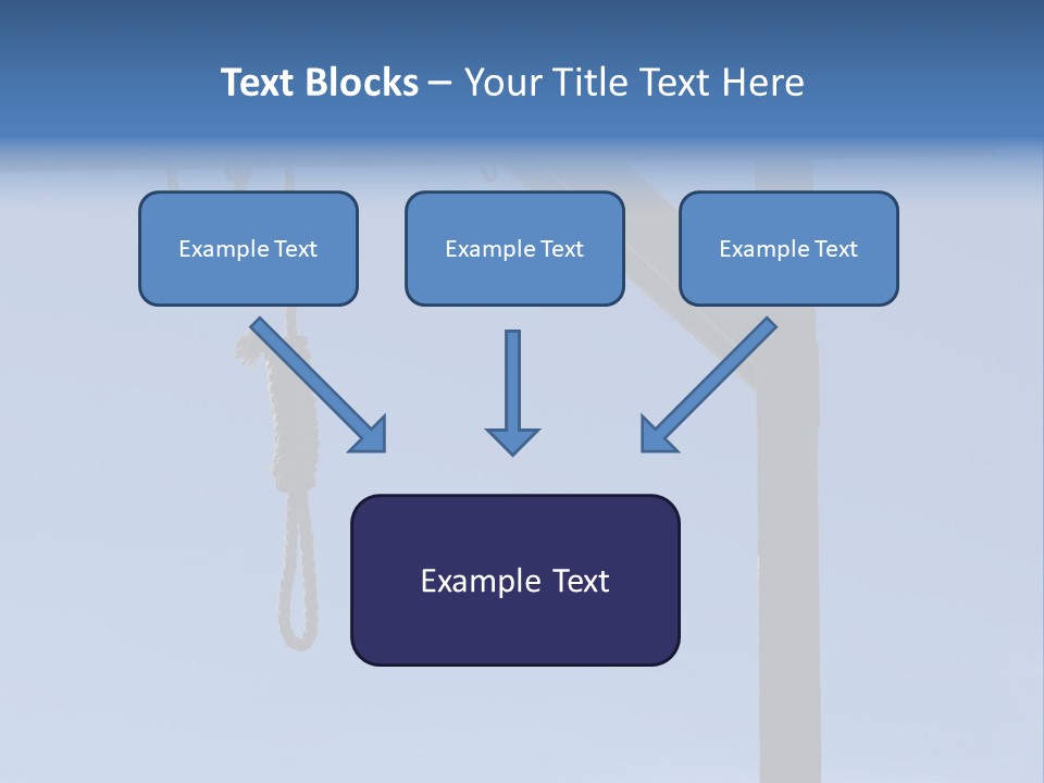Gallows In Tombstone, Arizona PowerPoint Template