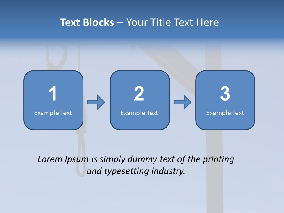 Gallows In Tombstone, Arizona PowerPoint Template