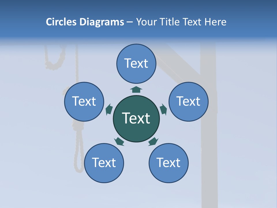 Gallows In Tombstone, Arizona PowerPoint Template