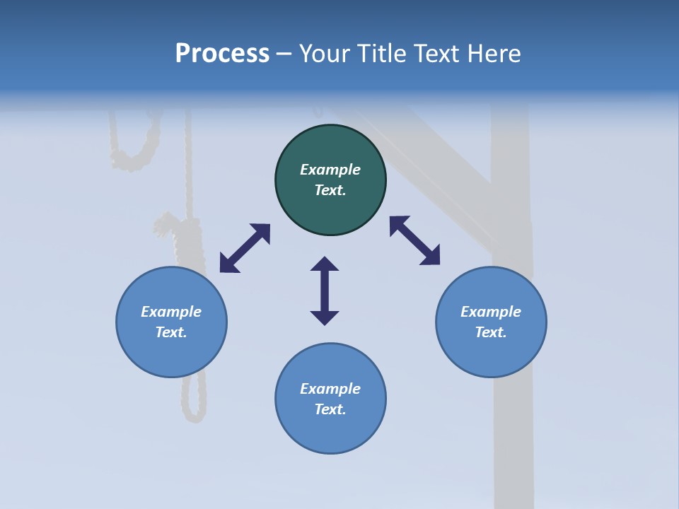 Gallows In Tombstone, Arizona PowerPoint Template