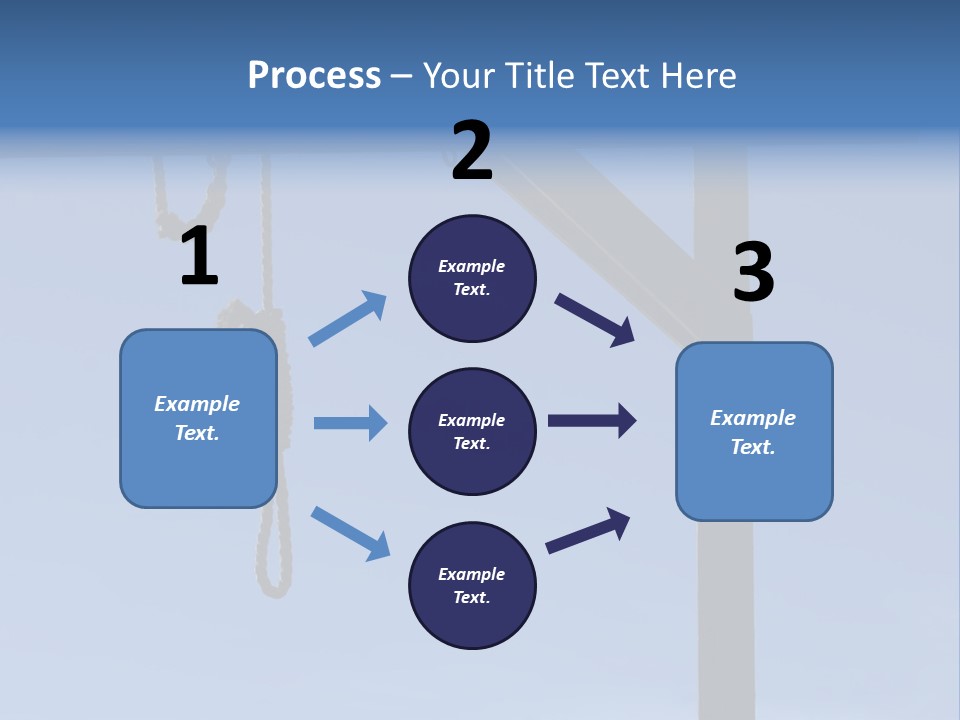Gallows In Tombstone, Arizona PowerPoint Template