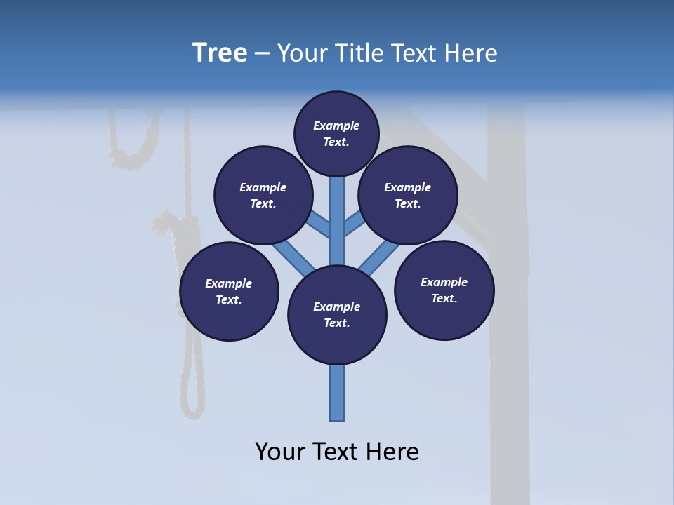 Gallows In Tombstone, Arizona PowerPoint Template