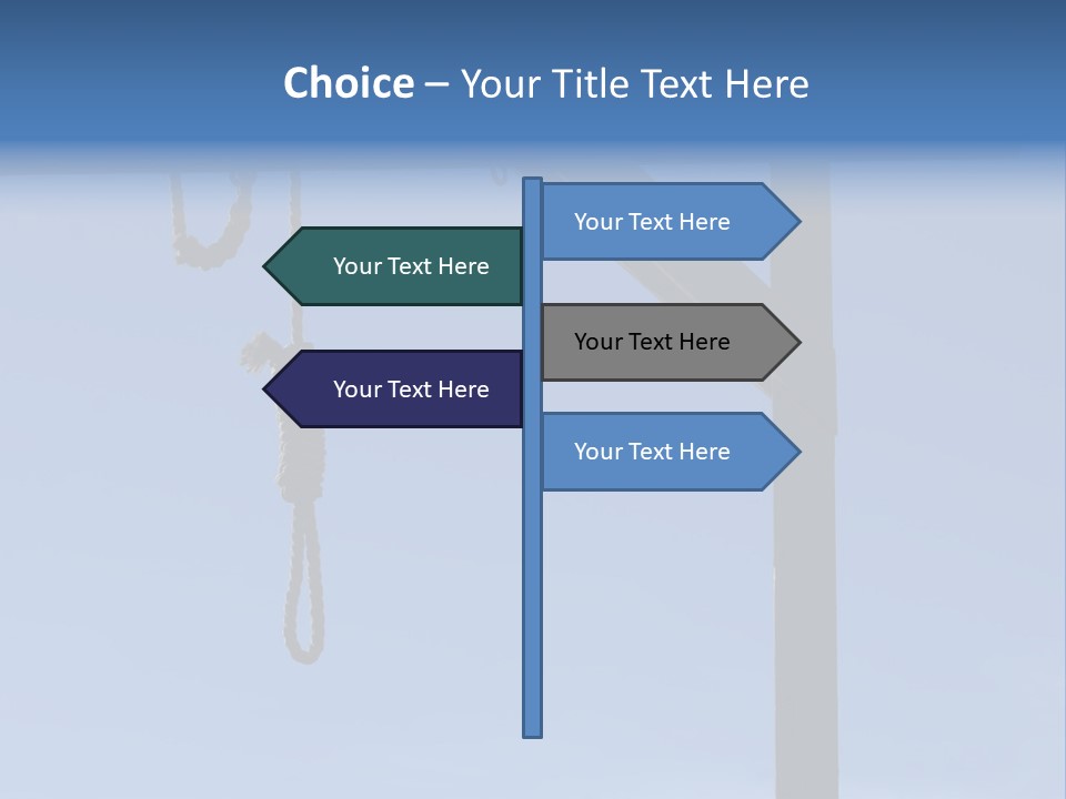 Gallows In Tombstone, Arizona PowerPoint Template