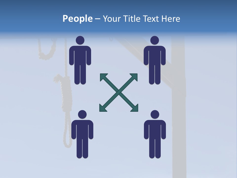 Gallows In Tombstone, Arizona PowerPoint Template