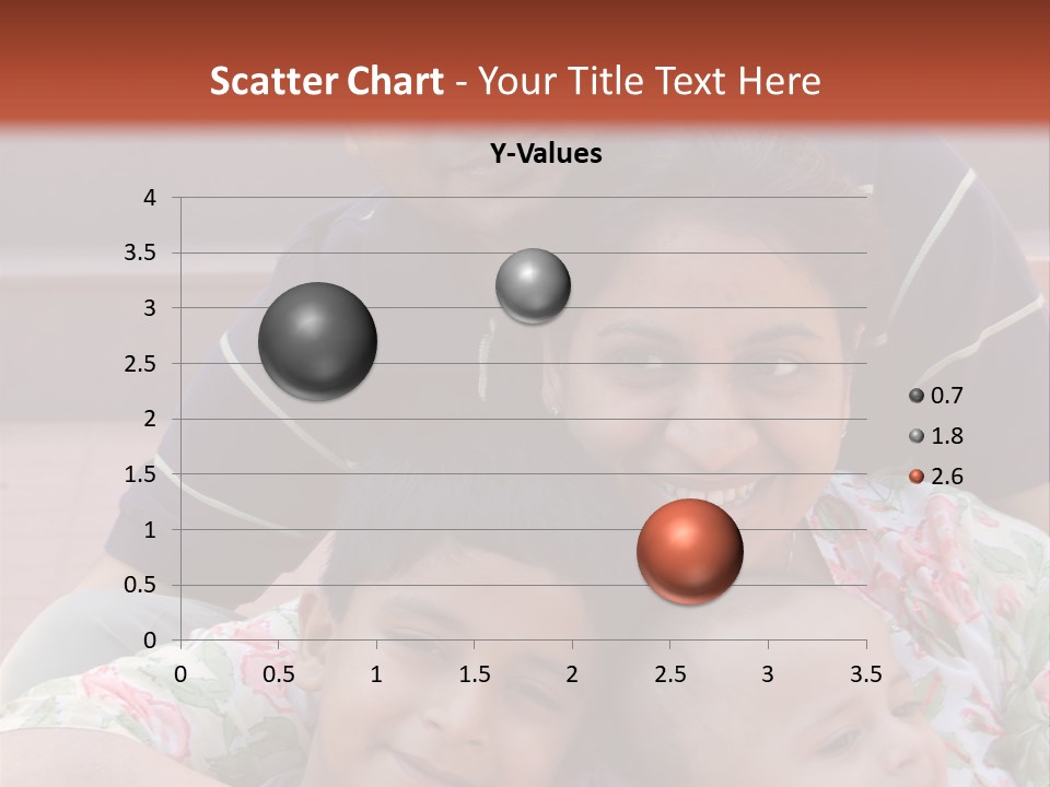 A Happy Asian Family PowerPoint Template