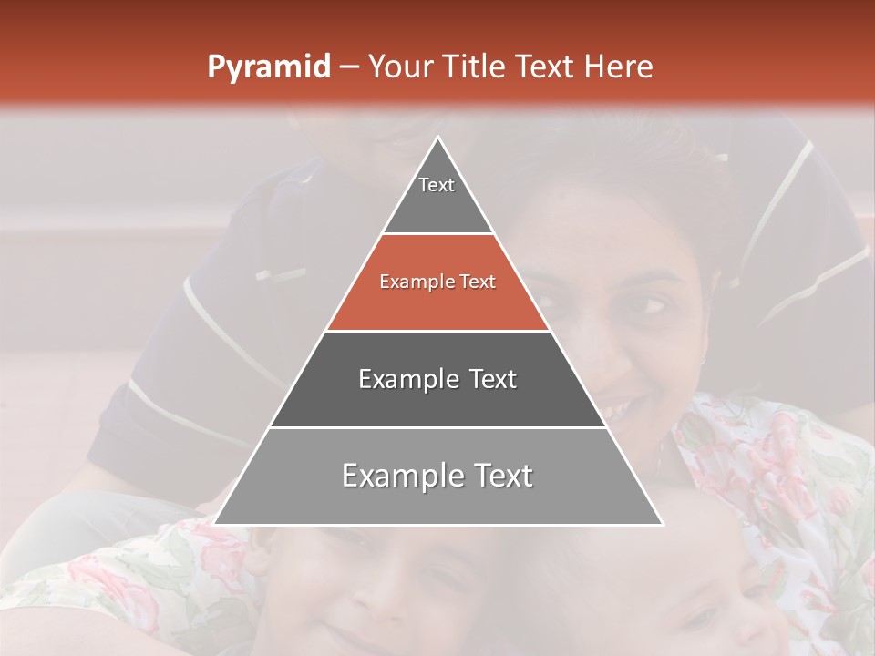 A Happy Asian Family PowerPoint Template