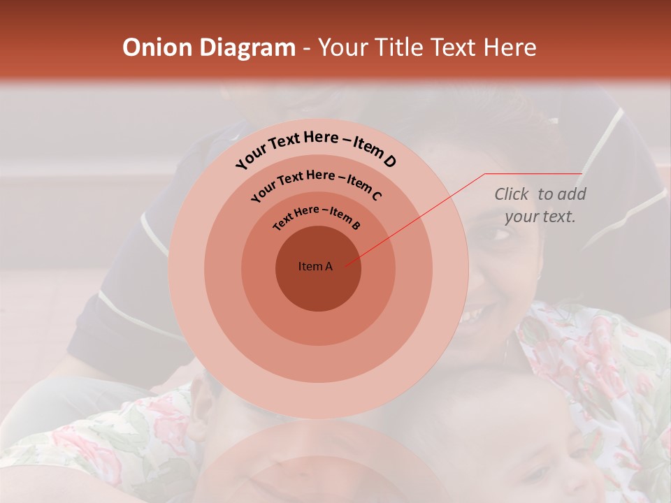 A Happy Asian Family PowerPoint Template