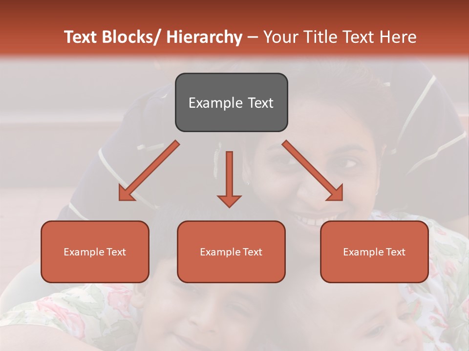 A Happy Asian Family PowerPoint Template