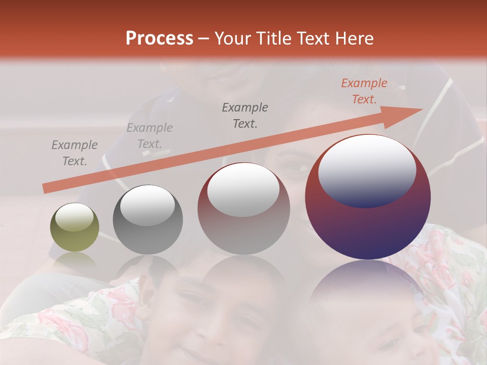 A Happy Asian Family PowerPoint Template