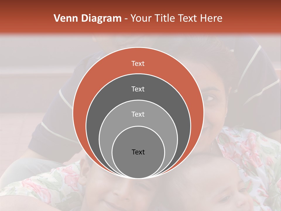 A Happy Asian Family PowerPoint Template