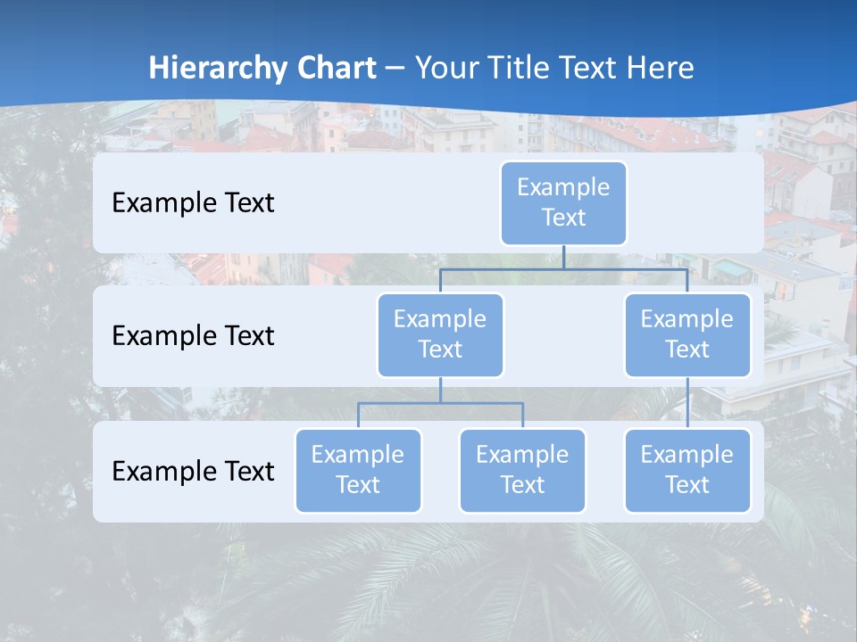 Italy. Panorama Of San Remo. PowerPoint Template