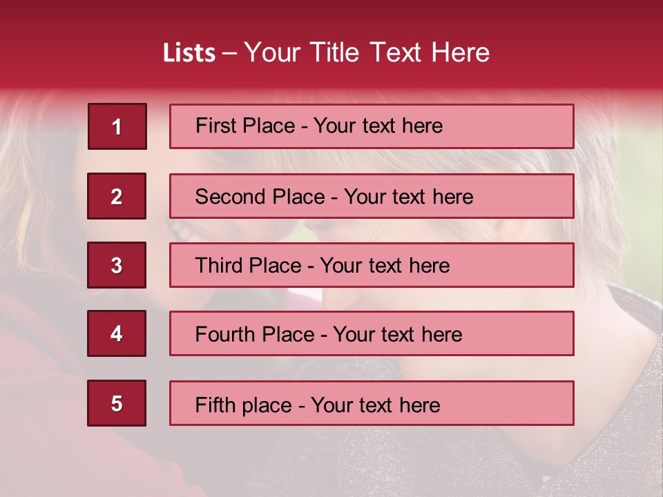 2 Women Having A Good Time Together PowerPoint Template