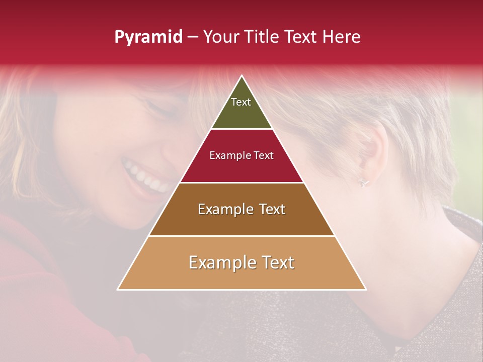 2 Women Having A Good Time Together PowerPoint Template