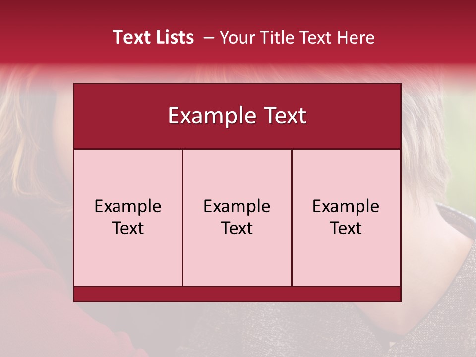 2 Women Having A Good Time Together PowerPoint Template