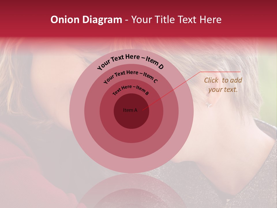 2 Women Having A Good Time Together PowerPoint Template