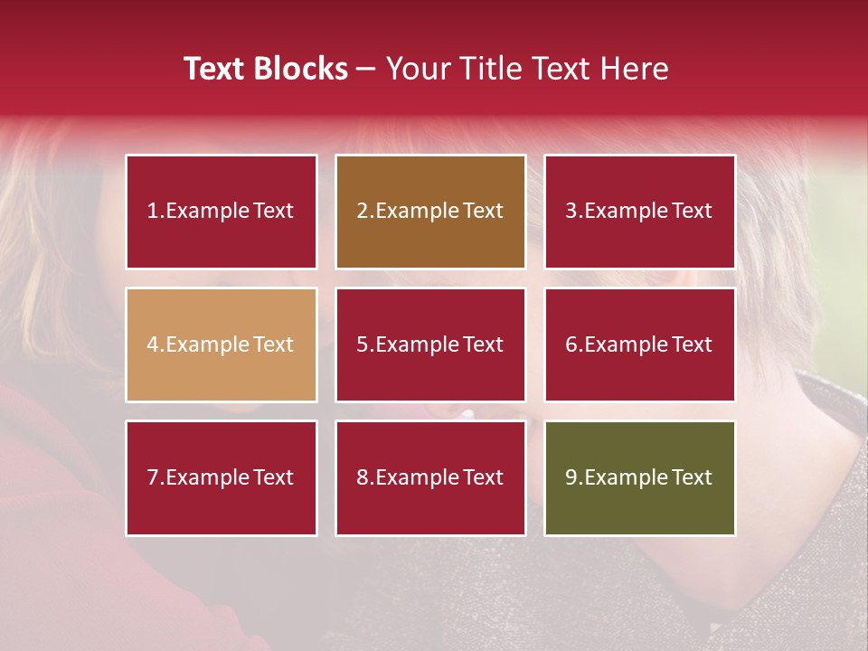 2 Women Having A Good Time Together PowerPoint Template