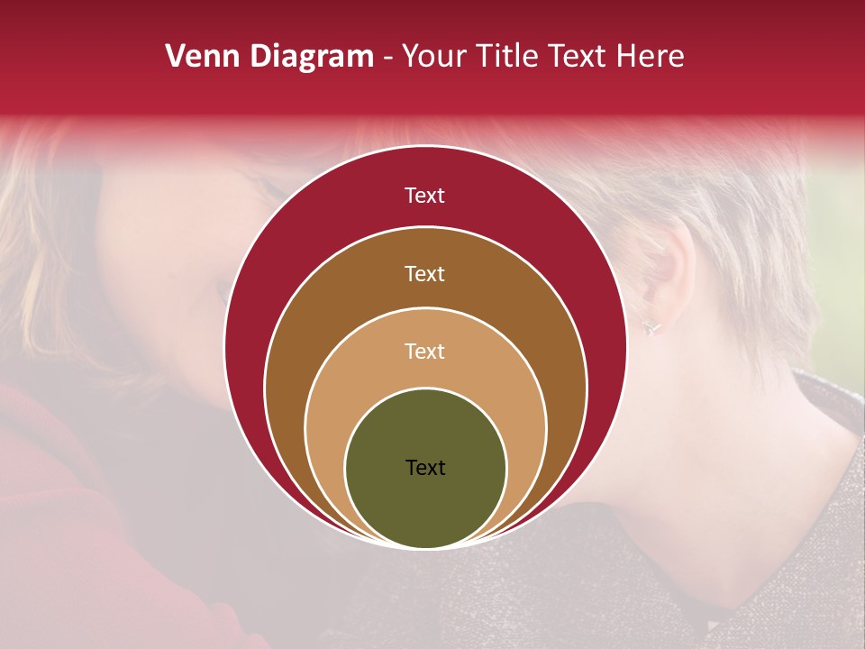 2 Women Having A Good Time Together PowerPoint Template