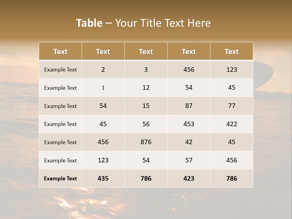 Silhouette Of Surfer At Sunset PowerPoint Template