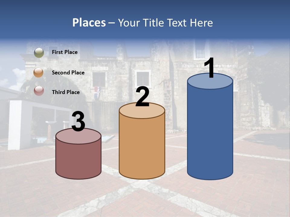 Park Near Casa De Francia And Hostal Nicolas De Ovando And Fortaleza On Las Damas Santo Domingo, Dominican Republic PowerPoint Template