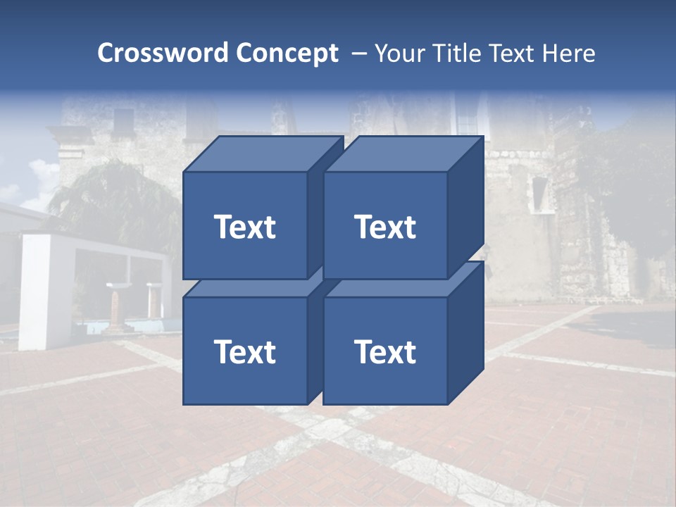 Park Near Casa De Francia And Hostal Nicolas De Ovando And Fortaleza On Las Damas Santo Domingo, Dominican Republic PowerPoint Template