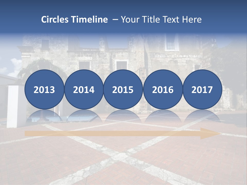 Park Near Casa De Francia And Hostal Nicolas De Ovando And Fortaleza On Las Damas Santo Domingo, Dominican Republic PowerPoint Template