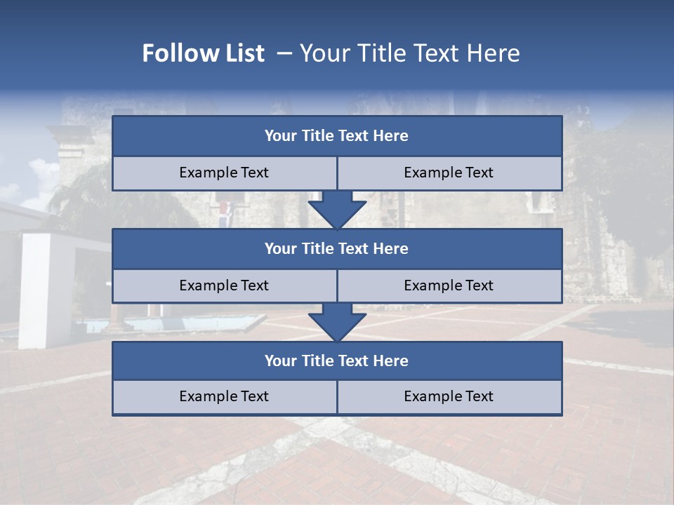 Park Near Casa De Francia And Hostal Nicolas De Ovando And Fortaleza On Las Damas Santo Domingo, Dominican Republic PowerPoint Template