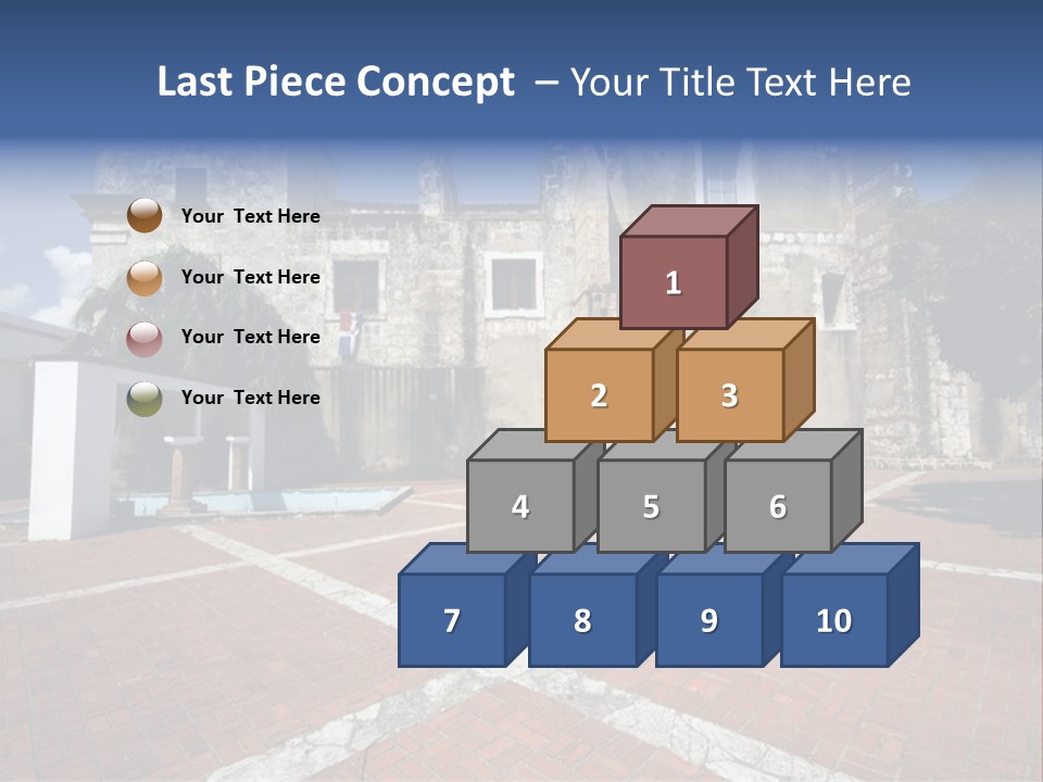 Park Near Casa De Francia And Hostal Nicolas De Ovando And Fortaleza On Las Damas Santo Domingo, Dominican Republic PowerPoint Template