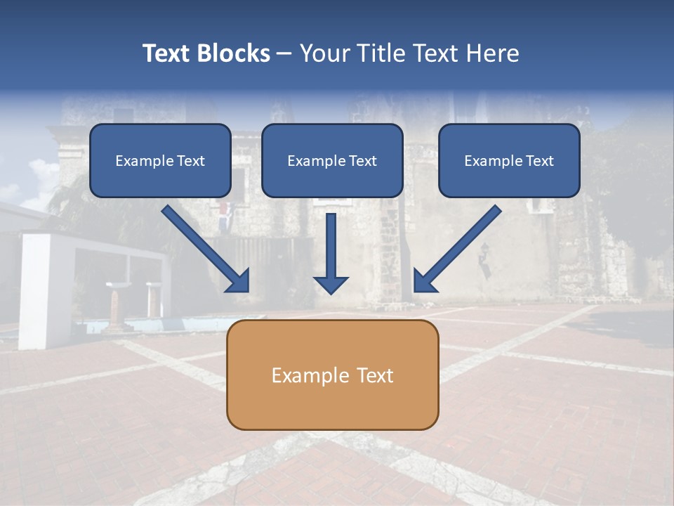 Park Near Casa De Francia And Hostal Nicolas De Ovando And Fortaleza On Las Damas Santo Domingo, Dominican Republic PowerPoint Template