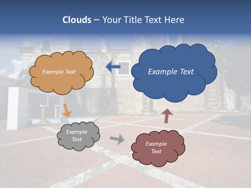 Park Near Casa De Francia And Hostal Nicolas De Ovando And Fortaleza On Las Damas Santo Domingo, Dominican Republic PowerPoint Template