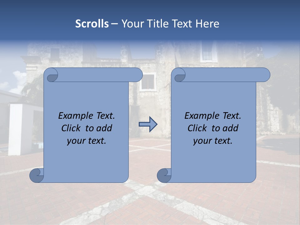 Park Near Casa De Francia And Hostal Nicolas De Ovando And Fortaleza On Las Damas Santo Domingo, Dominican Republic PowerPoint Template