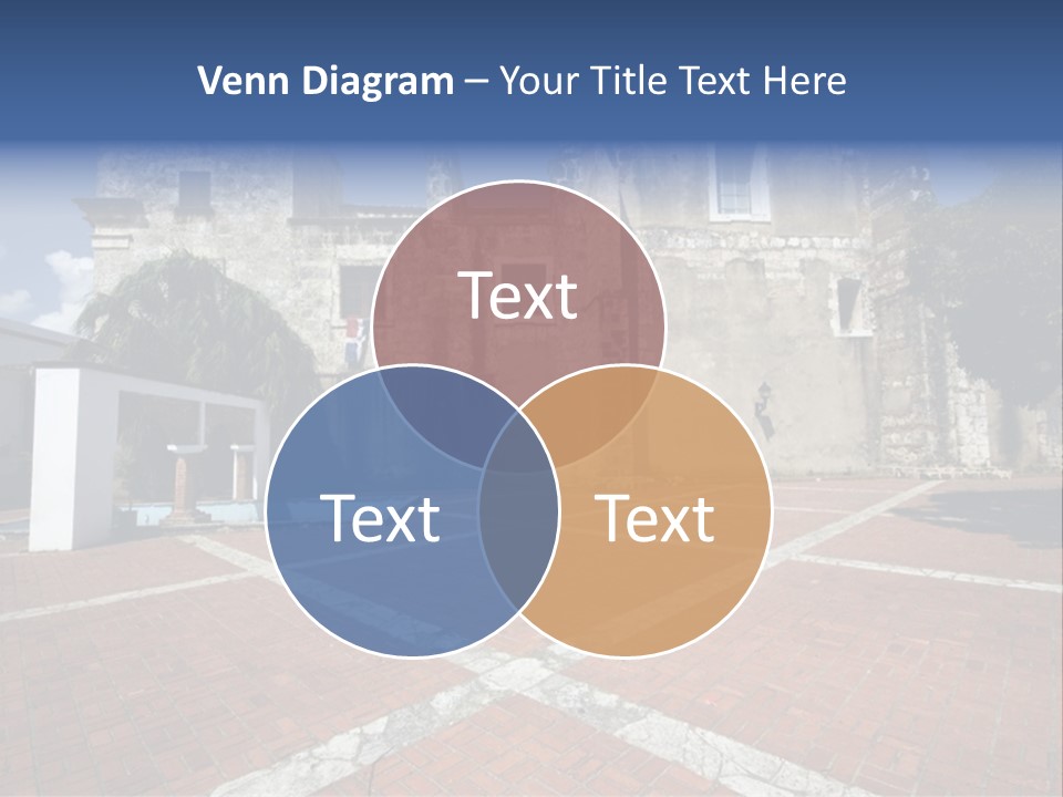 Park Near Casa De Francia And Hostal Nicolas De Ovando And Fortaleza On Las Damas Santo Domingo, Dominican Republic PowerPoint Template