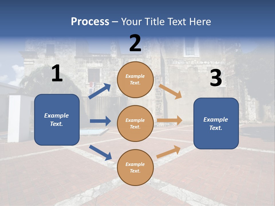 Park Near Casa De Francia And Hostal Nicolas De Ovando And Fortaleza On Las Damas Santo Domingo, Dominican Republic PowerPoint Template