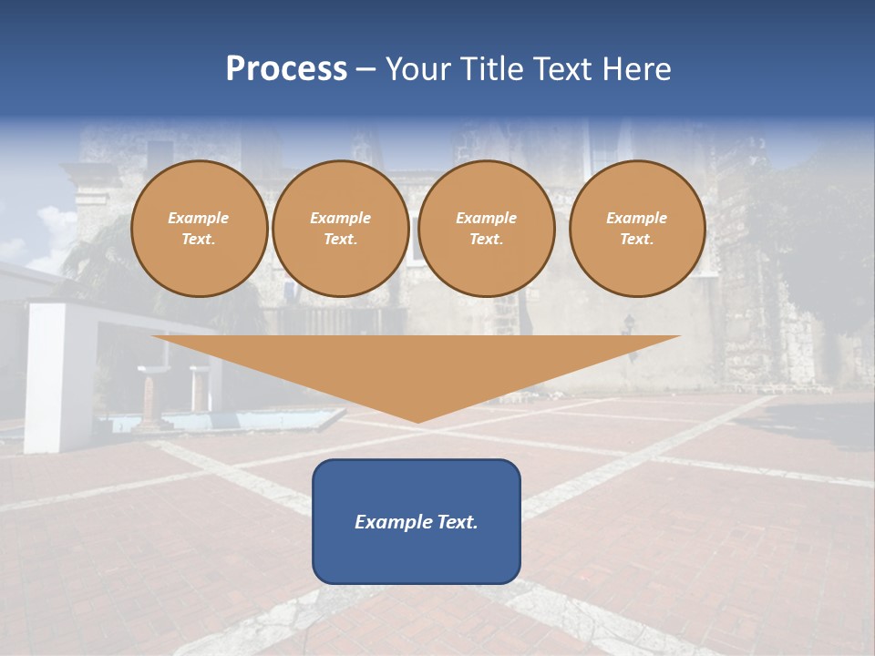 Park Near Casa De Francia And Hostal Nicolas De Ovando And Fortaleza On Las Damas Santo Domingo, Dominican Republic PowerPoint Template