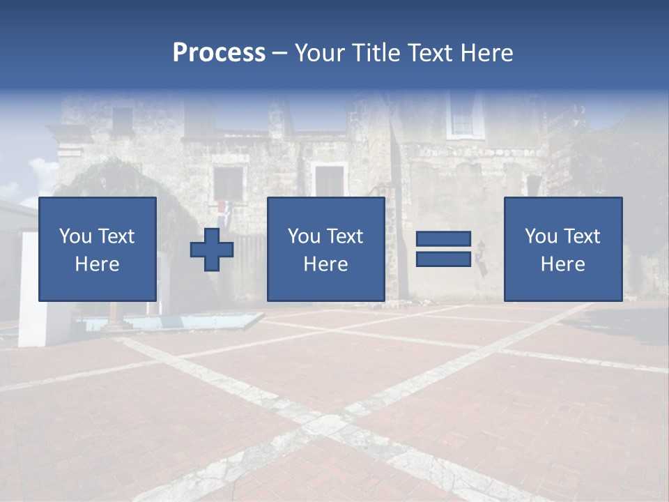 Park Near Casa De Francia And Hostal Nicolas De Ovando And Fortaleza On Las Damas Santo Domingo, Dominican Republic PowerPoint Template