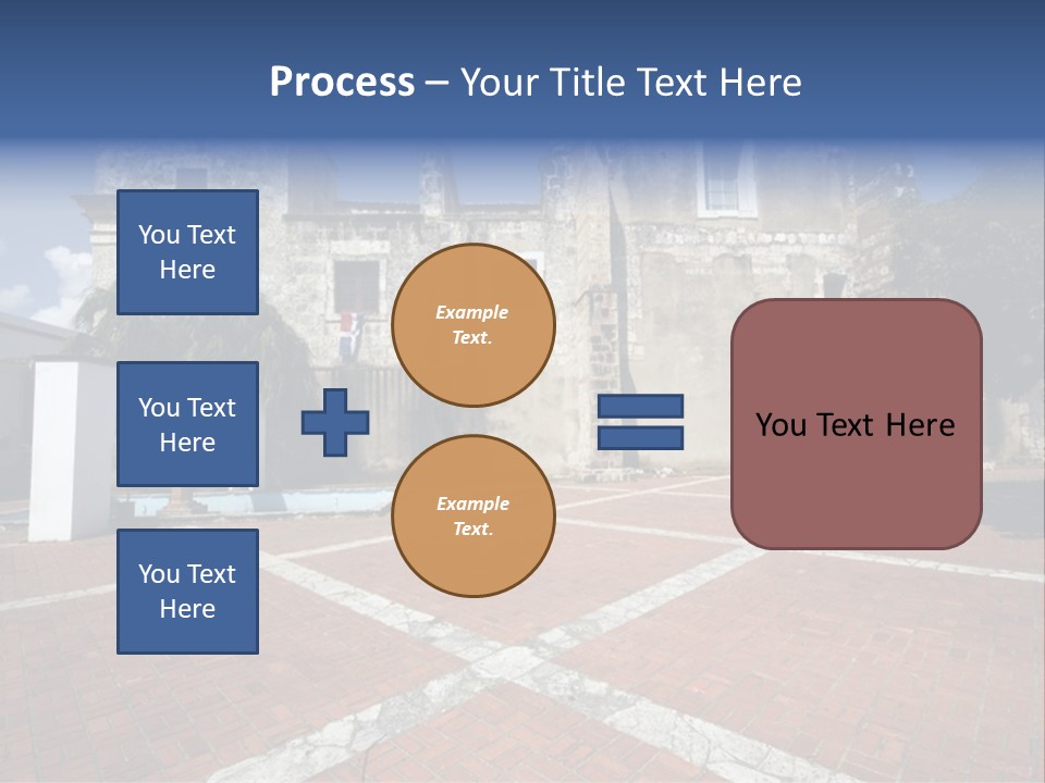 Park Near Casa De Francia And Hostal Nicolas De Ovando And Fortaleza On Las Damas Santo Domingo, Dominican Republic PowerPoint Template