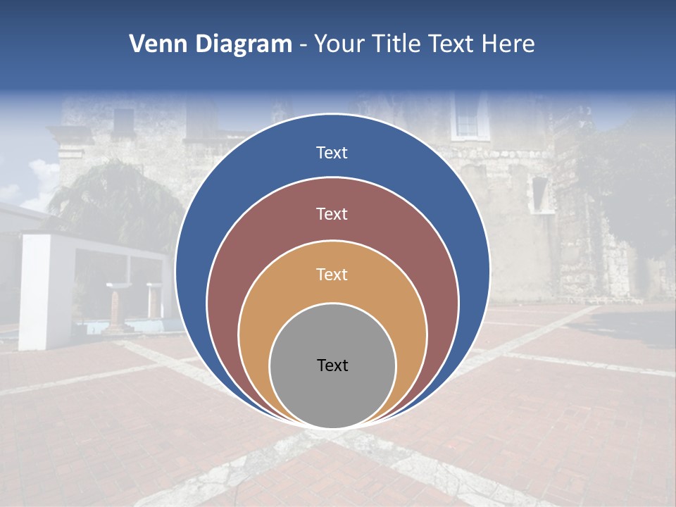Park Near Casa De Francia And Hostal Nicolas De Ovando And Fortaleza On Las Damas Santo Domingo, Dominican Republic PowerPoint Template