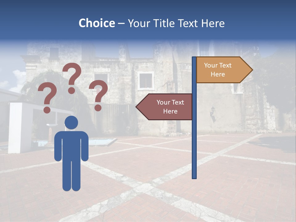 Park Near Casa De Francia And Hostal Nicolas De Ovando And Fortaleza On Las Damas Santo Domingo, Dominican Republic PowerPoint Template